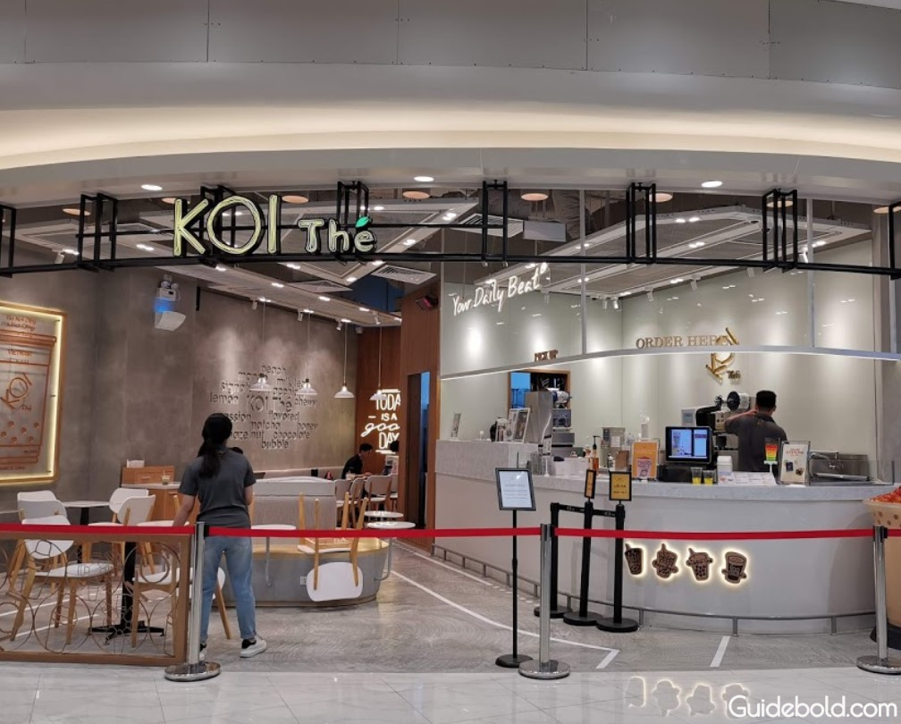 KOI Thé = Aeon Mall Hà Đông