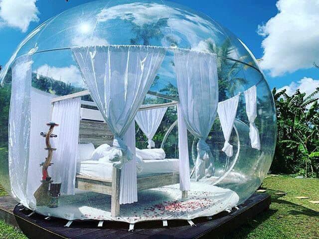Khám phá không gian độc đáo của khách sạn bong bóng có 1 không 2 tại Đà Lạt khách sạn bong bóng