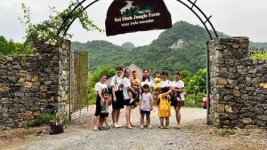 Cổng check in tại Bái Đính Garden