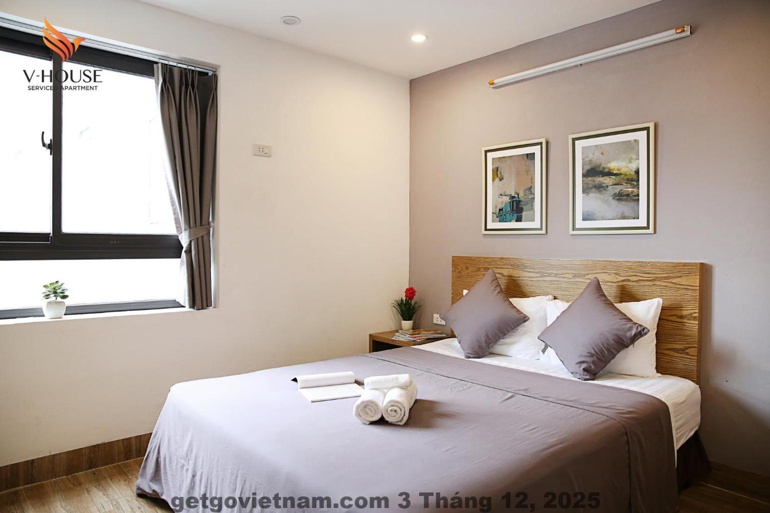 Phòng ngủ sạch sẽ tại AprilTwelve Female Bed and Breakfast Hà Nội