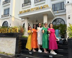 Review khách sạn Heritage Ham Long Hotel & Spa – GetGo Vietnam Phòng ngủ tại Heritage Ham Long Hotel & Spa rộng rãi và hiện đại