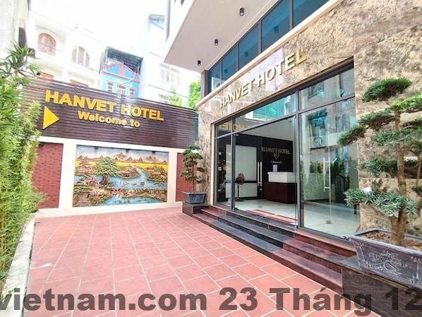Sảnh lễ tân Hanvet Boutique Hotel Hà Nội