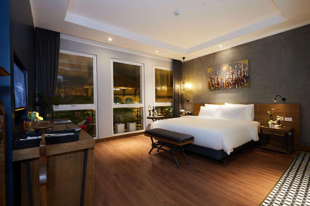 Review khách sạn Ha Noi Calido Hotel – GetGo Vietnam 3 Sảnh vào Ha Noi Calido Hotel