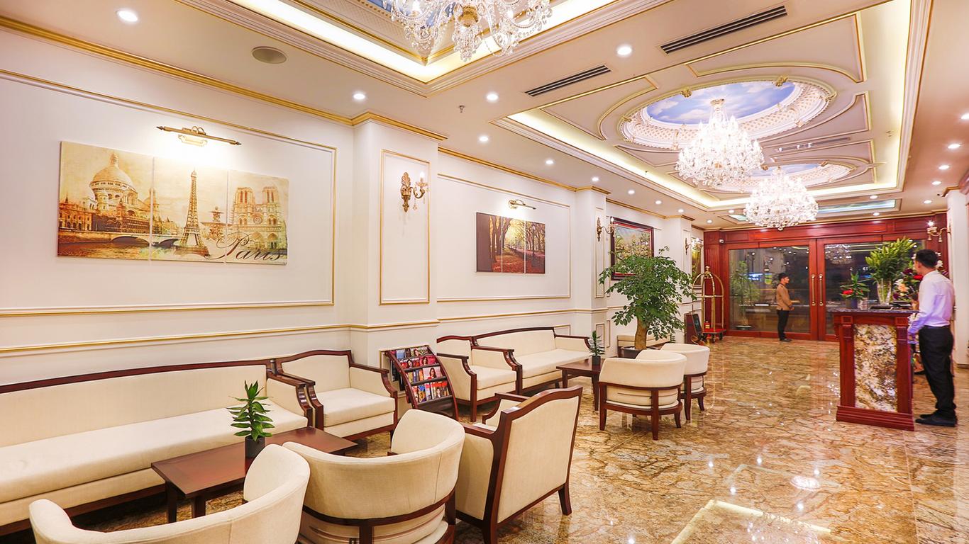 Phòng ngủ rộng rãi tại Royal St Hanoi Hotel