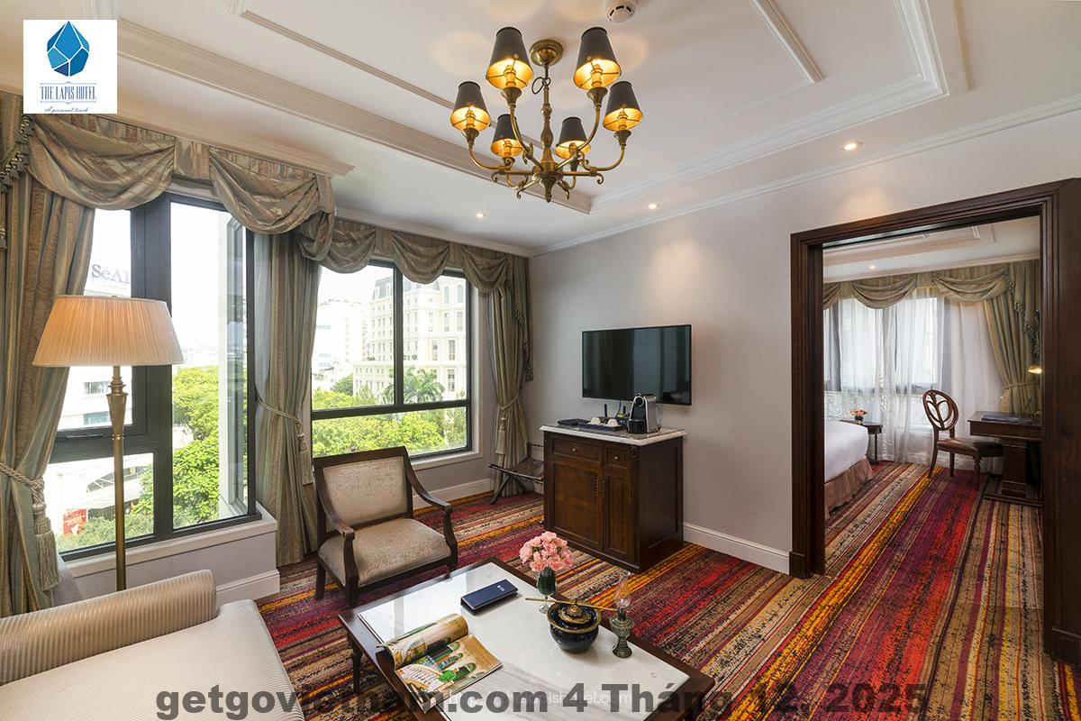 Phòng Executive Suite The Lapis Hotel Hà Nội với thiết kế hiện đại