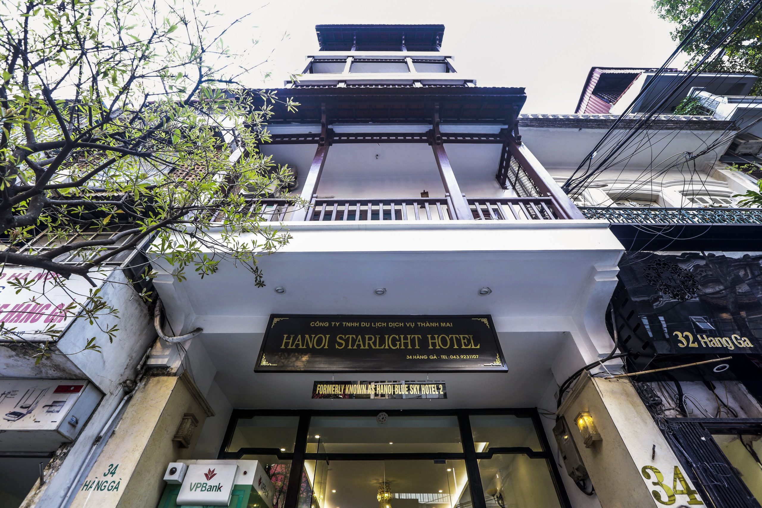 Phòng ngủ Hanoi Starlight Boutique Hotel giường đôi