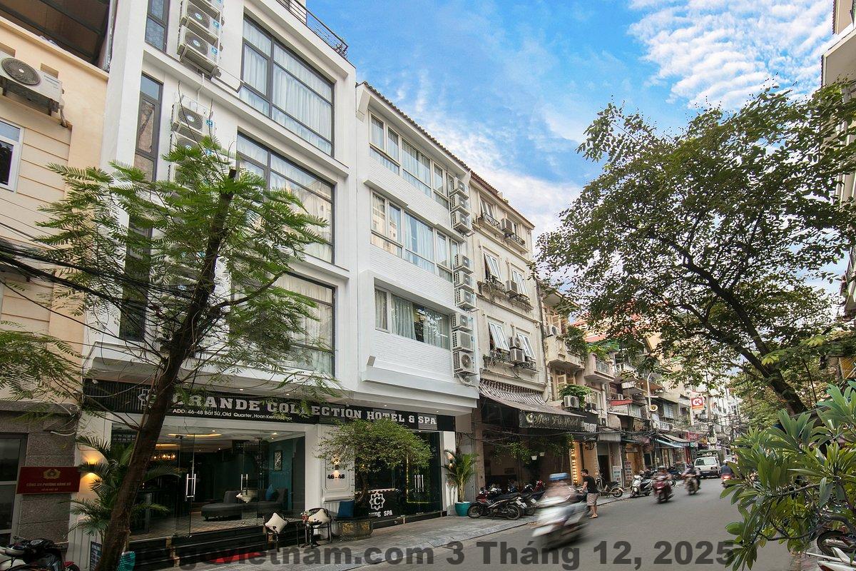 Mặt tiền Grande Collection Hotel & Spa Hà Nội