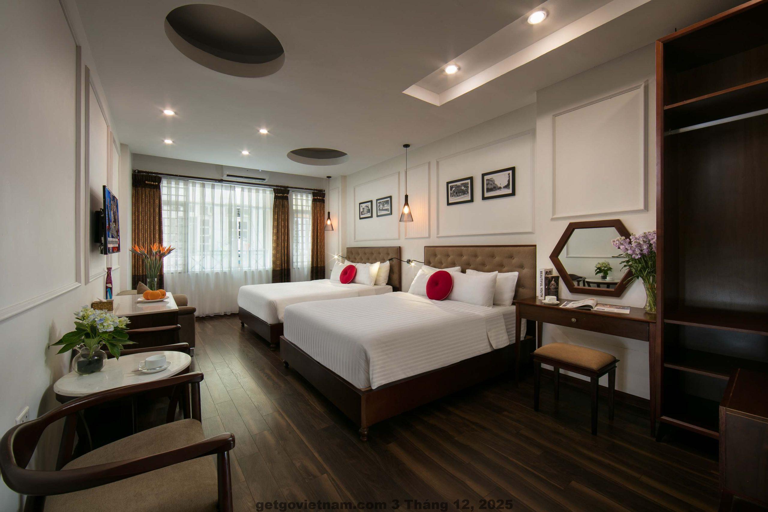 Phòng nghỉ tiêu chuẩn tại Victory Legend Hotel & Spa