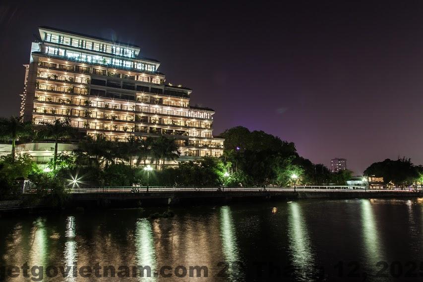 View Hồ Tây nhìn từ căn hộ dịch vụ Hami LakeView