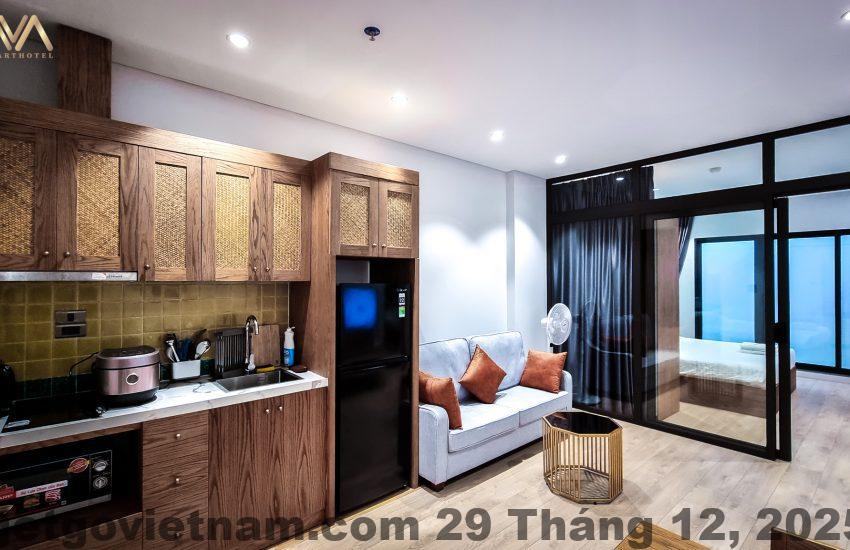 Mặt tiền khách sạn VNAHOMES Aparthotel Hà Nội