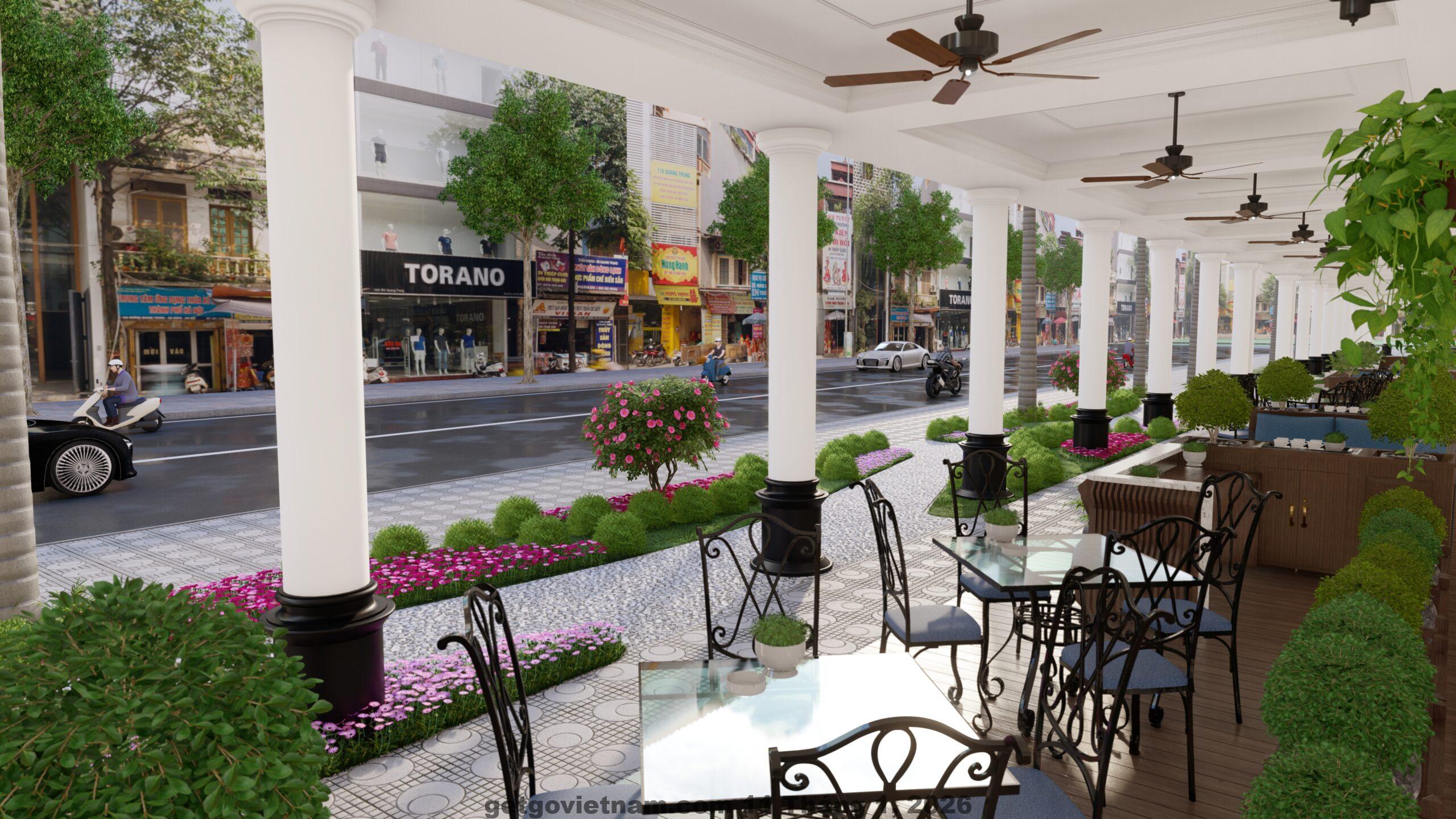 Sảnh lễ tân May Plaza Hotel rộng rãi, nhân viên trực 24/7 và hỗ trợ khách nhanh chóng