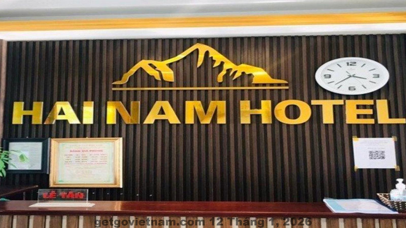 Phòng nghỉ tại Hotel Hải Nam Tam Đảo với nội thất cơ bản, gọn gàng, phù hợp nghỉ ngắn ngày