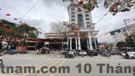 Khu vực trung tâm thị trấn Yên Minh nơi Nhà Nghỉ Cao Nguyên tọa lạc