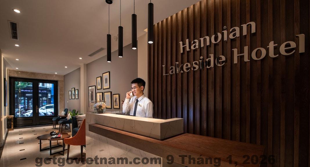 Không gian thư giãn tại Minasi HanoiOI LakeSide Hotel, phù hợp khách nghỉ ngơi sau ngày khám phá Hà Nội