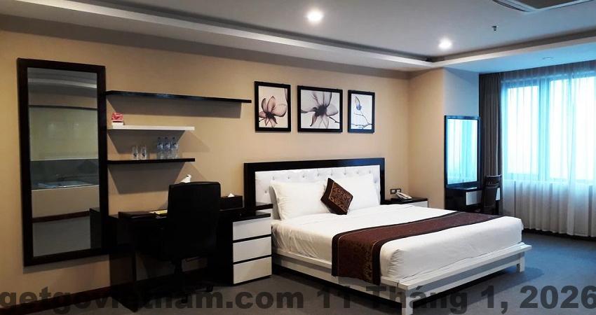 Sảnh lễ tân khách sạn Thái Nguyên VVMI