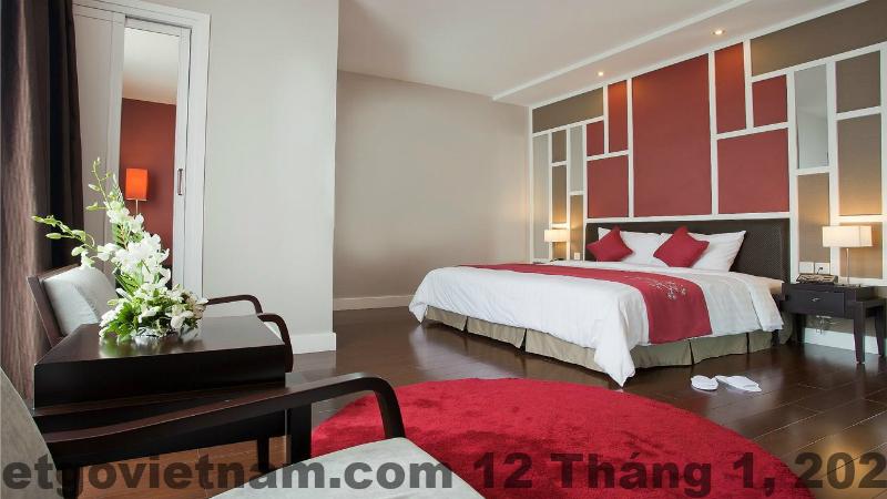 Không gian hành lang và khu vực chung Lotus Hotel 2 Bắc Ninh