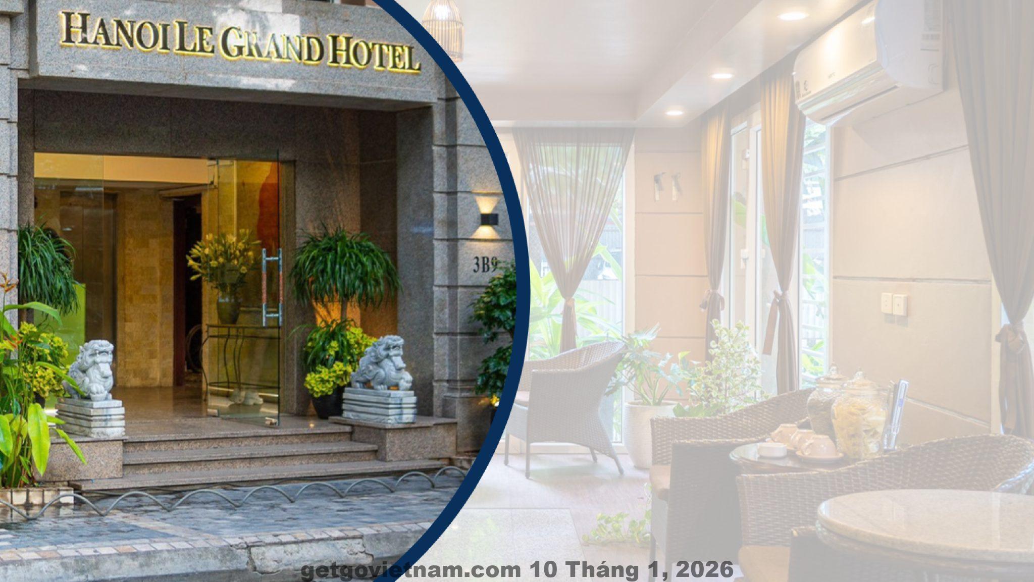 Mặt tiền Khách sạn Dang Anh Hà Nội nằm trên phố Đầm Trấu, khu Hai Bà Trưng