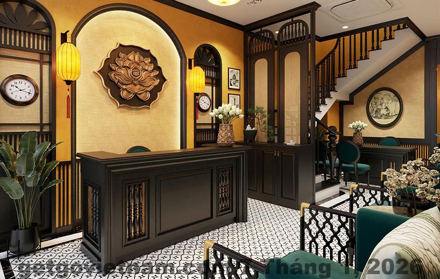 Nhân viên lễ tân Omina Travel Hanoi thân thiện và hỗ trợ khách nhiệt tình