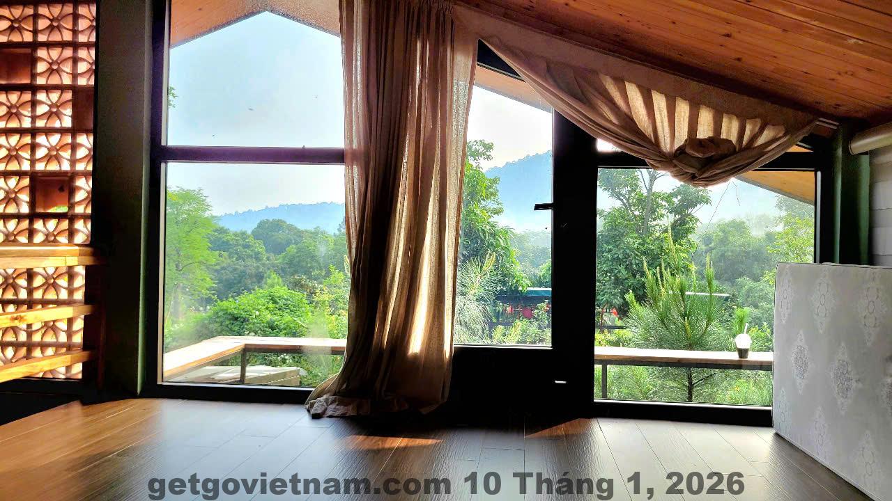 Phòng nghỉ view vườn tại Anna Little Garden Sóc Sơn