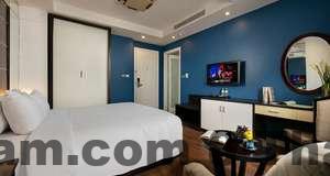 Phòng ngủ tại Diamond Legend Hotel Hà Nội