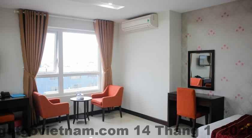 Phòng khách sạn Hương Sơn Hotel - Nội thất sang trọng, không gian thoải mái