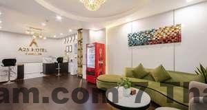 Phòng ngủ BINH ANH HOTEL với nội thất cơ bản, gọn gàng