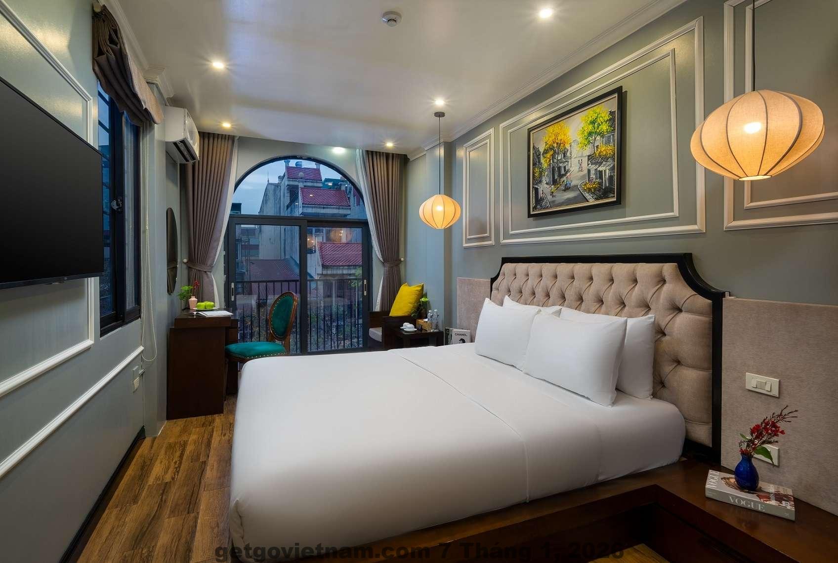 Phòng ngủ Hanoi Flora Hotel