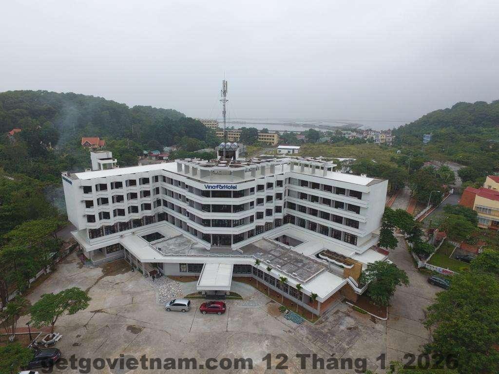 Khu vực lễ tân khách sạn Hải Âu Đồ Sơn