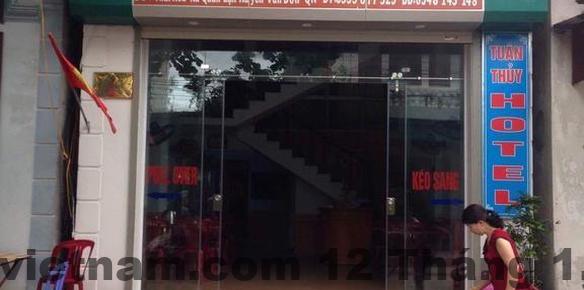 Khu vực xung quanh khách sạn Tuân Thủy tại thôn Thái Hòa Quan Lạn