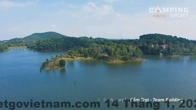 Không gian sinh hoạt ngoài trời và dã ngoại tại Đồng Mô