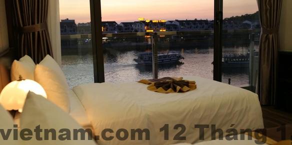 Khung cảnh Tuần Châu từ khách sạn, dễ dàng tiếp cận những điểm tham quan nổi bật.