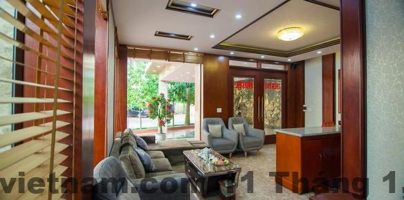 Phòng nghỉ Khách sạn Thiên Phú Lạng Sơn với nội thất cơ bản và sạch sẽ