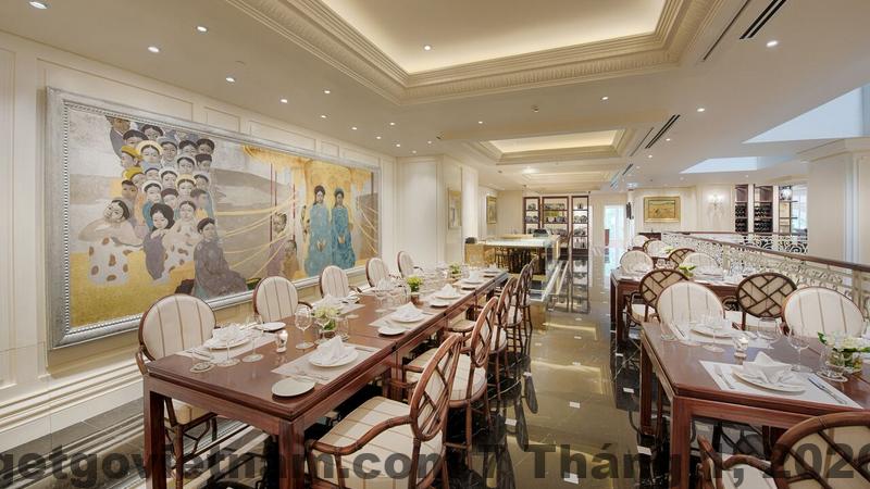 Khu vực nhà hàng và buffet sáng tại Apricot Hotel Hà Nội