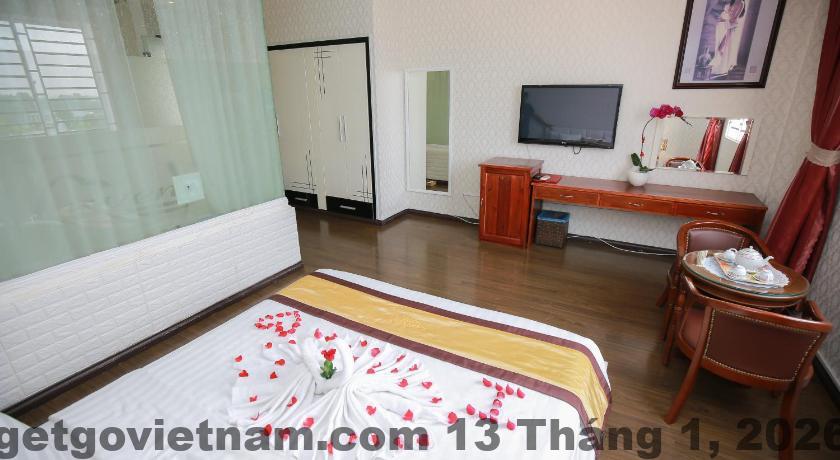 Phòng gym tại Lavender Hotel với trang thiết bị cơ bản, đáp ứng nhu cầu tập luyện cho du khách.