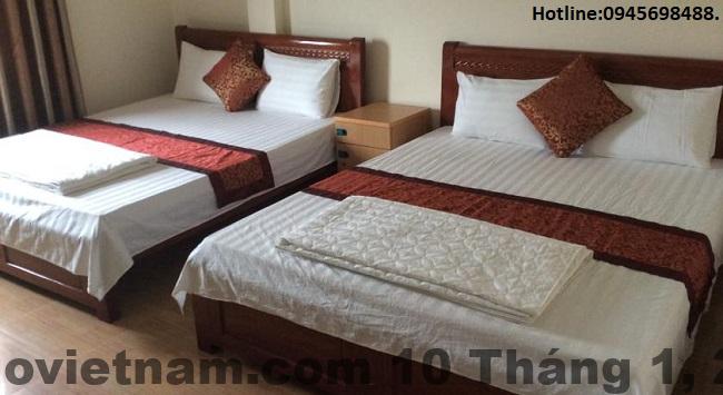 Phòng gia đình tại Mia Noi Bai Airport Hotel phù hợp cho nhóm khách nhỏ