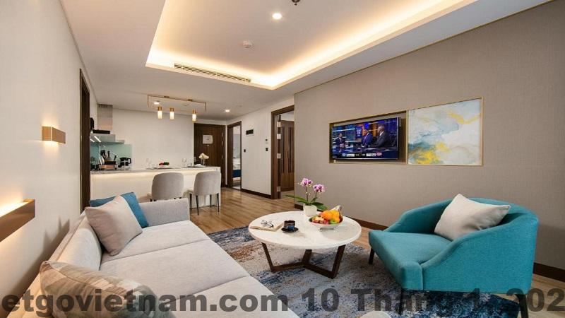 Bữa sáng tại khách sạn Mövenpick Living West Hanoi