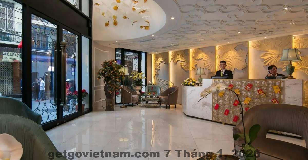 Phòng nghỉ tại Hanoi Allure Hotel