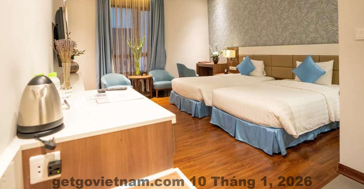 Khu vực lễ tân Khách sạn My Way Hà Nội