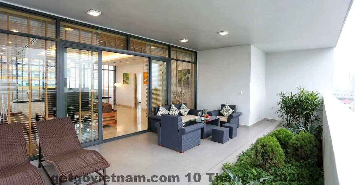 Không gian phòng tại Khách sạn My Way Hà Nội phù hợp khách công tác