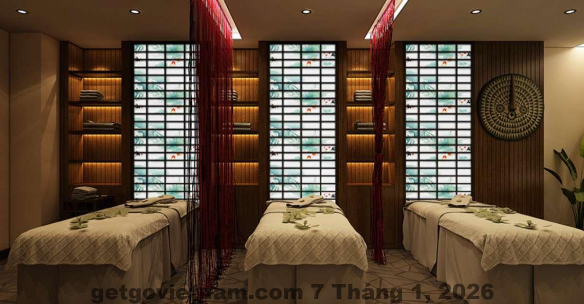 Buffet sáng tại Acoustic Premium Hotel & Spa với món Âu và món Việt