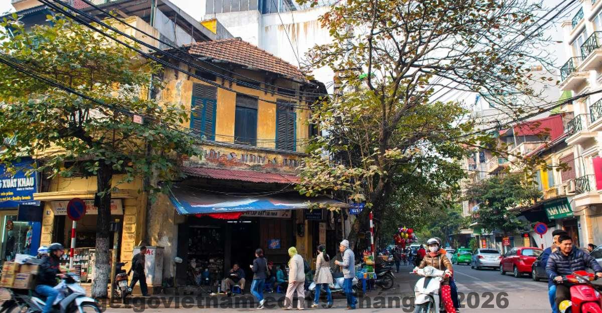 Không gian chung Khách sạn La Casa Hà Nội phù hợp khách công tác