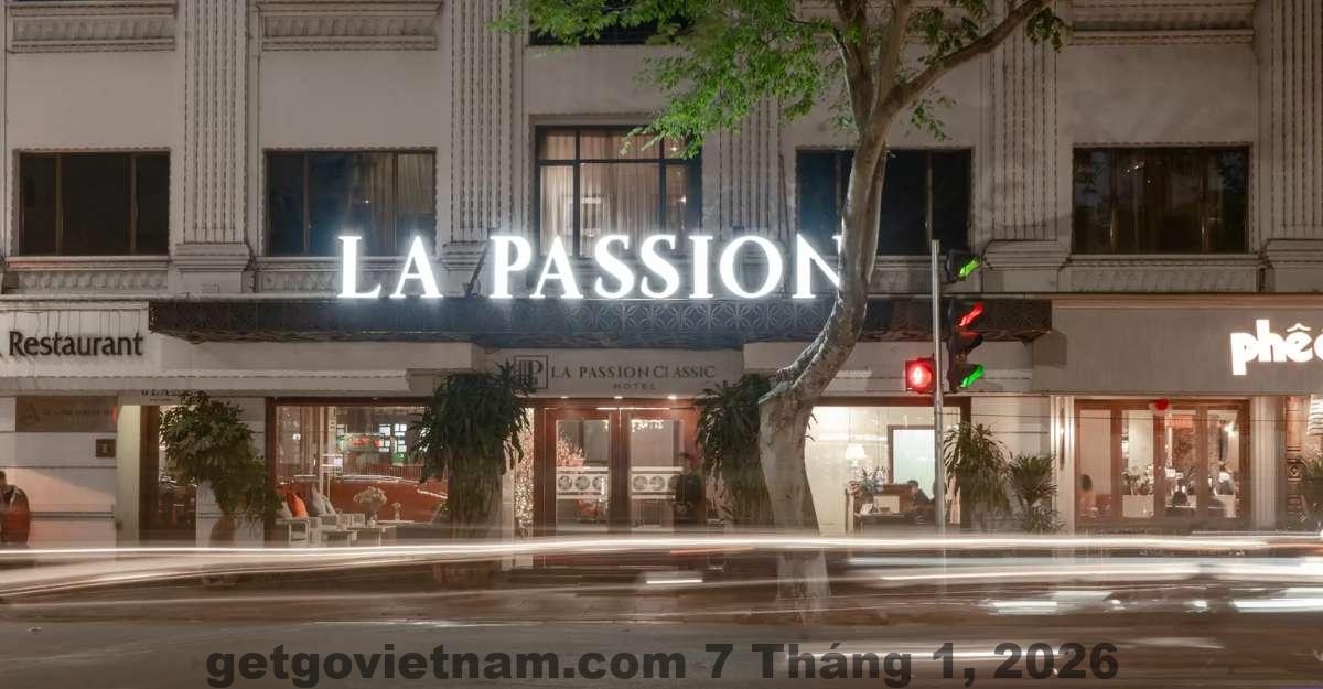 Vị trí La Passion Hanoi Hotel & Spa gần Hồ Hoàn Kiếm