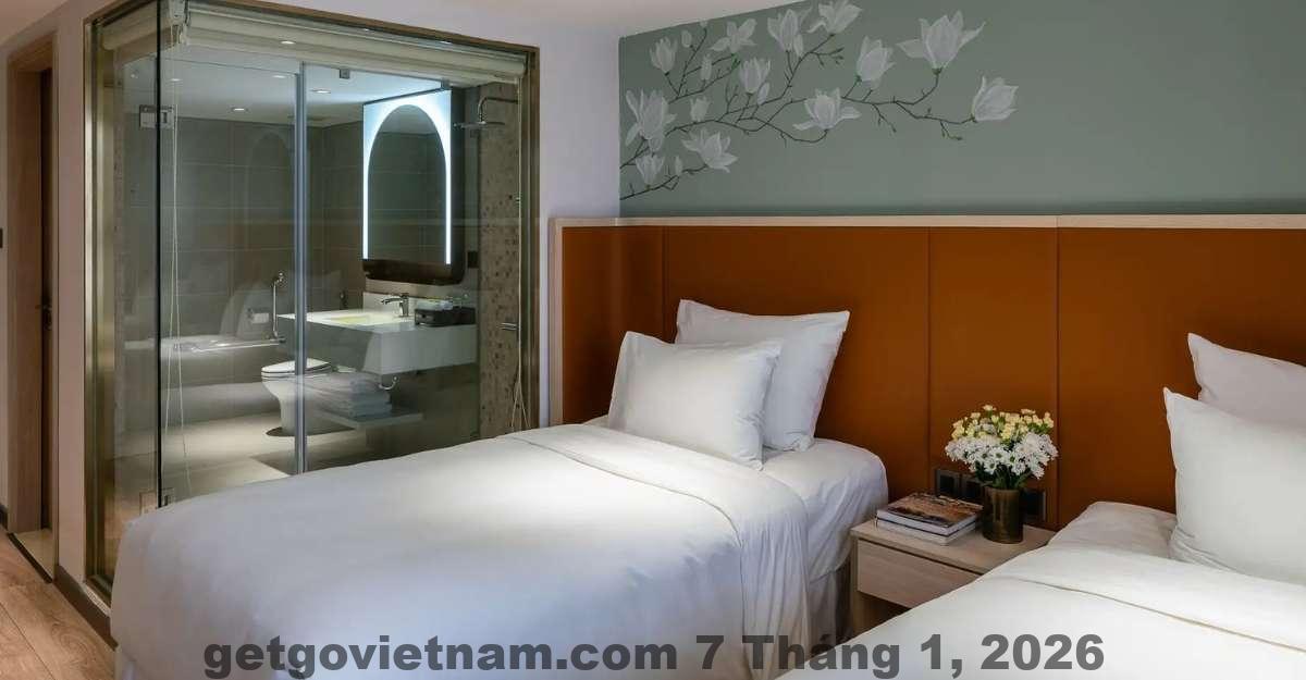 Khu spa tại Hanoi Le Jardin Hotel & Spa phục vụ massage thư giãn