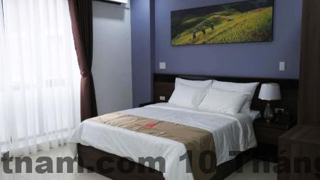 Bữa sáng tại Khách sạn Phúc Lâm, với thực đơn phong phú nhưng không thay đổi nhiều