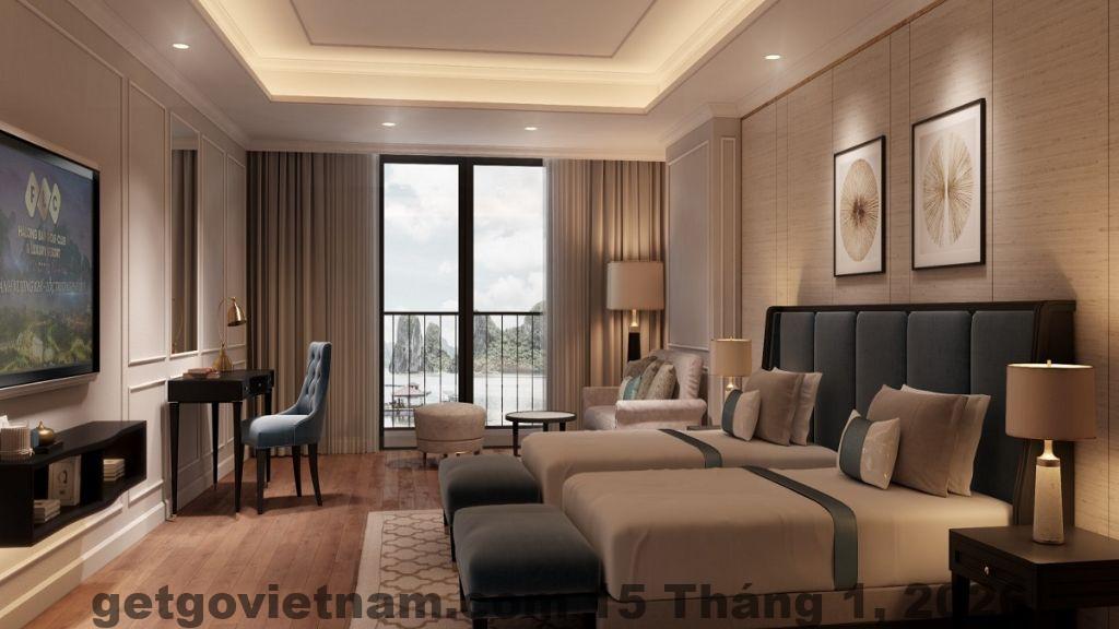 Không gian nhà hàng buffet sáng tại FLC Grand Hotel Hạ Long