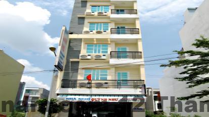 Khu vực lễ tân nhỏ gọn tại khách sạn Như Quỳnh Hotel