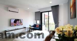 Không gian chung và hành lang tại V-House 6 – đơn giản, sạch sẽ