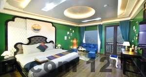 Không gian sinh hoạt chung và khu vực bar tại Le Bordeaux Sapa