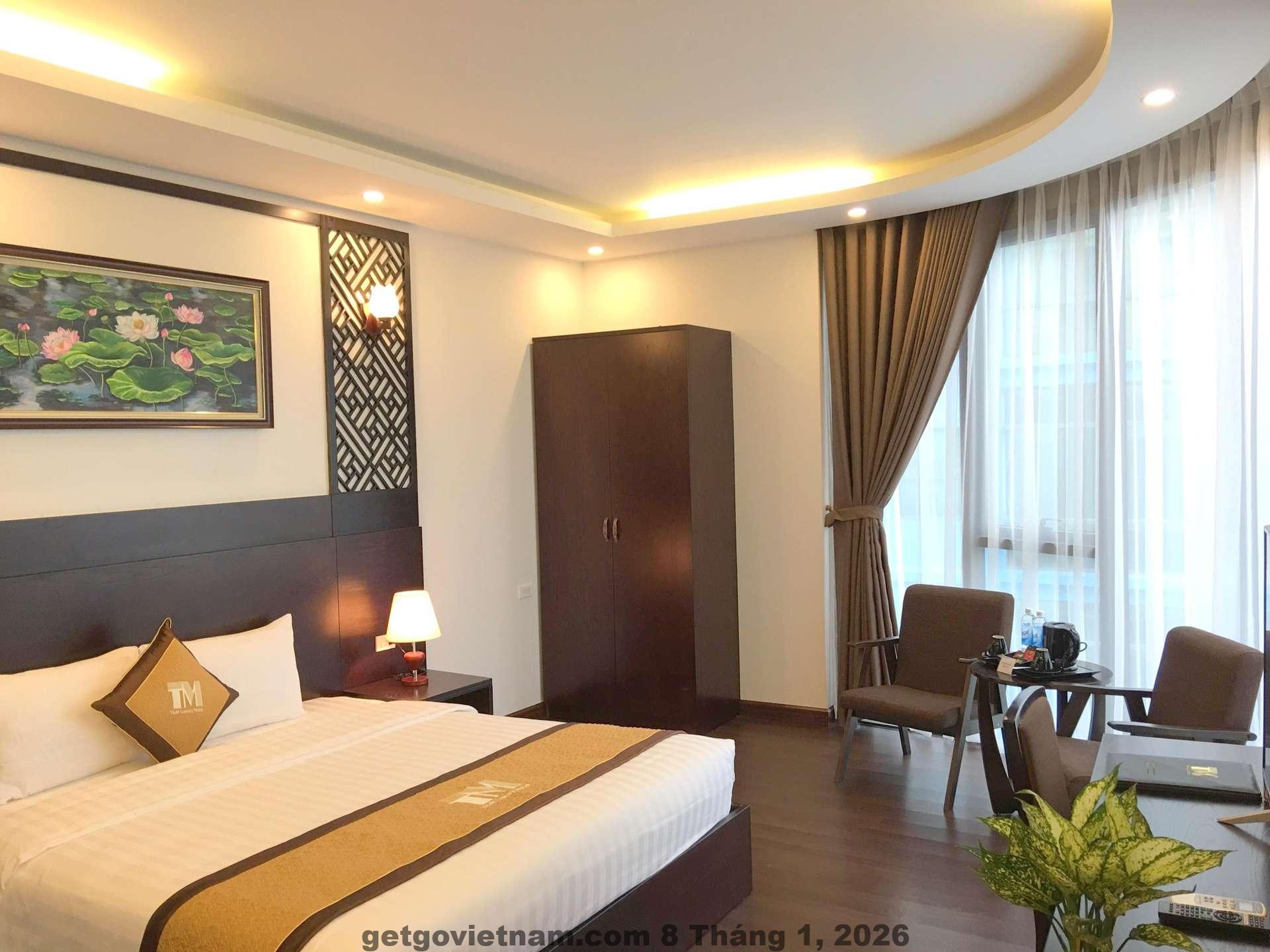 Phòng twin tại King’s Hotel Mỹ Đình – phù hợp khách công tác