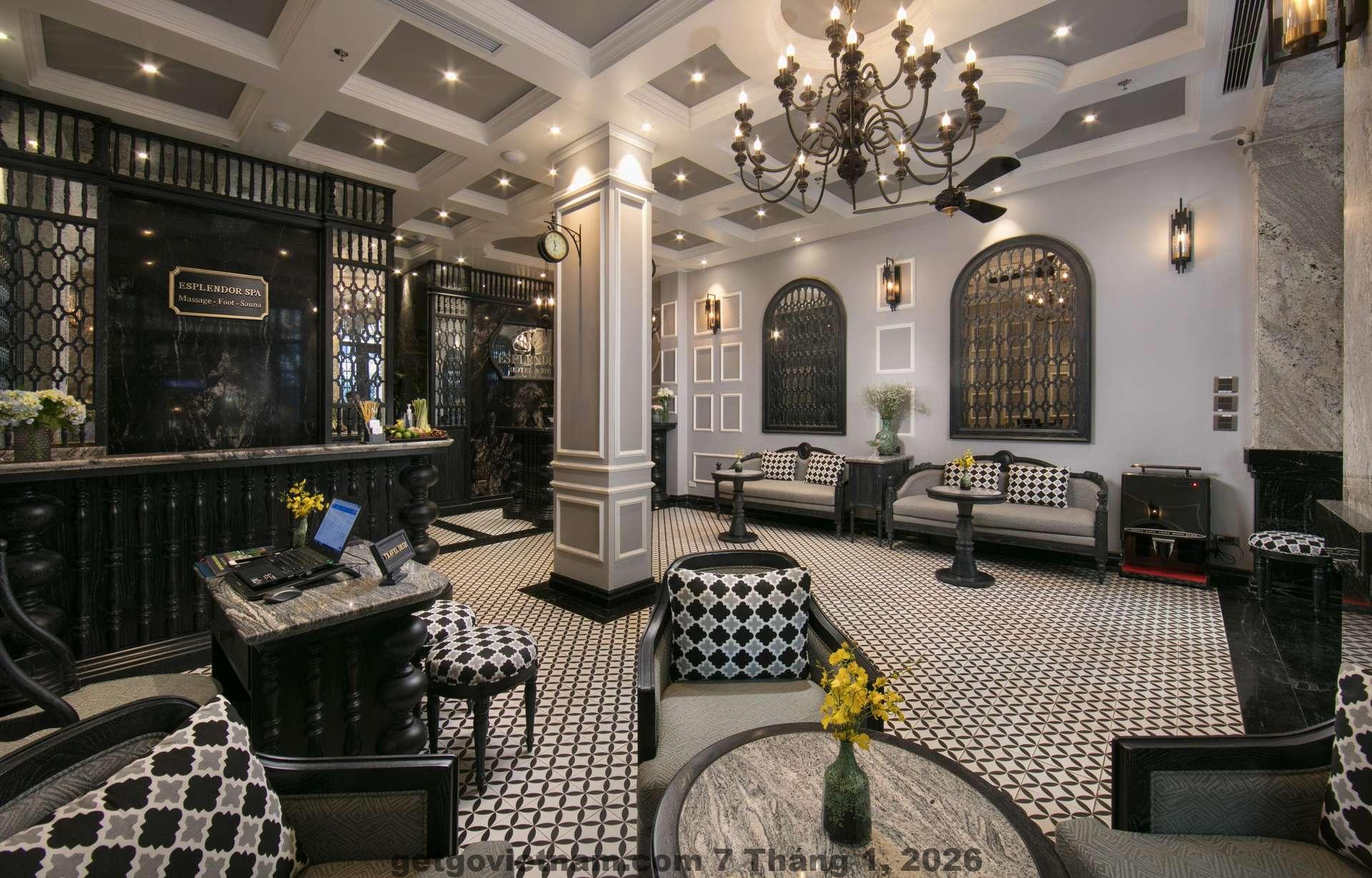 Khu vực ăn sáng tại Hanoi Siva Luxury Hotel